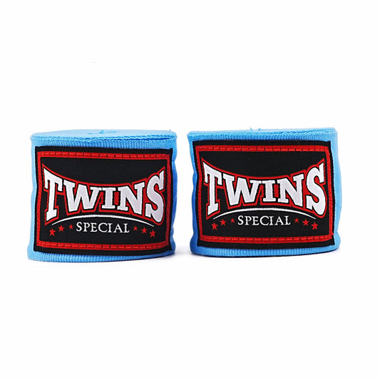 CH5 Twins 5m Elastic Handwraps Light Blue