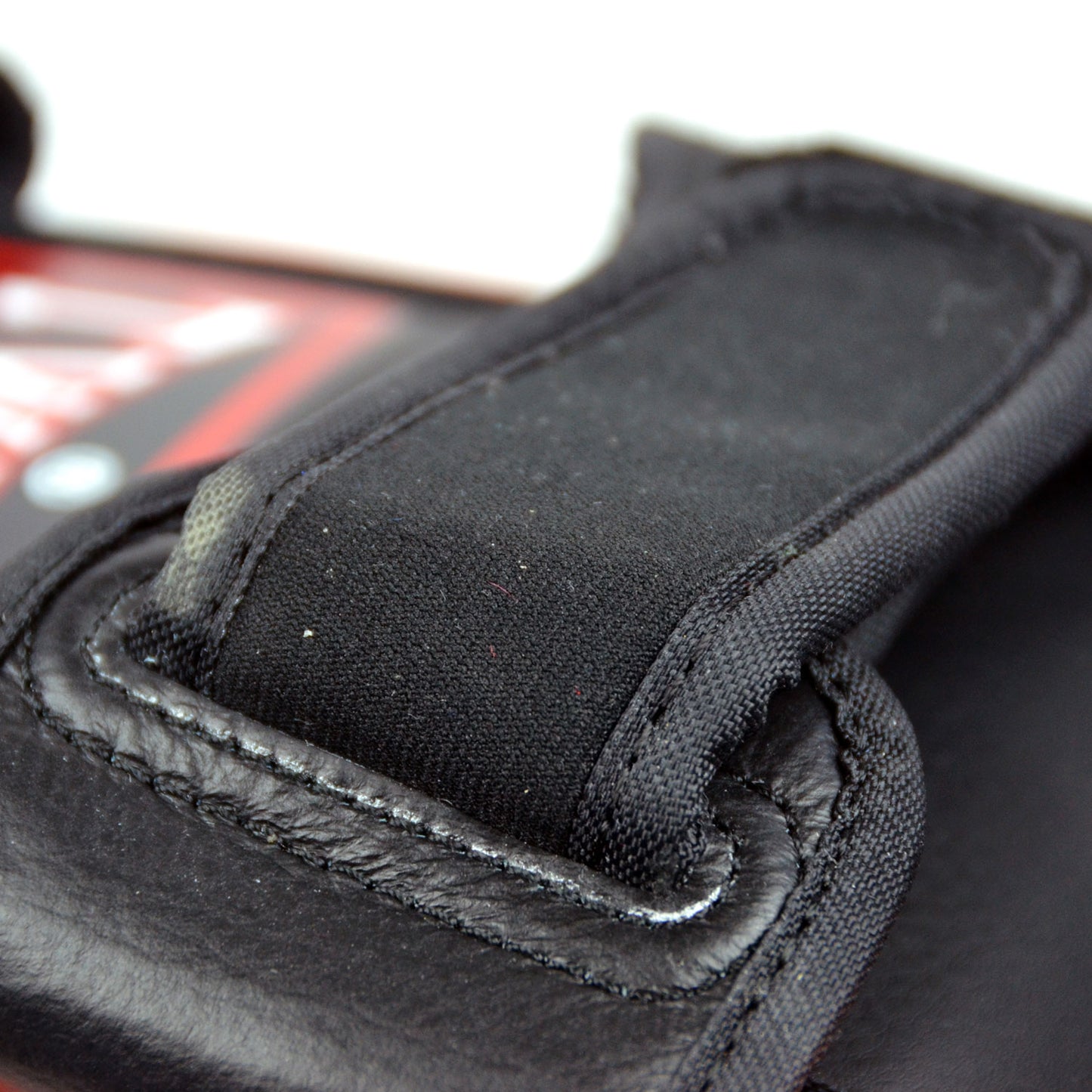 KPL10 Twins Curved Leather Thai Kick Pads Orange-Black