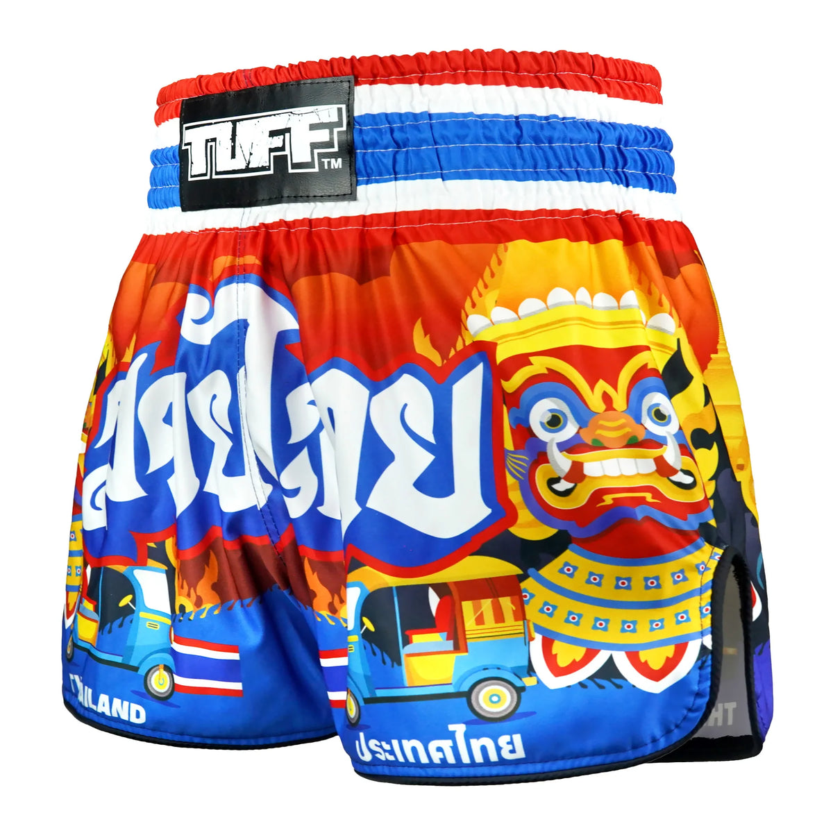 RMS126-TUFF-High-Cut-Retro-Muaythai-Shorts-The-Siam-in-Motion-2