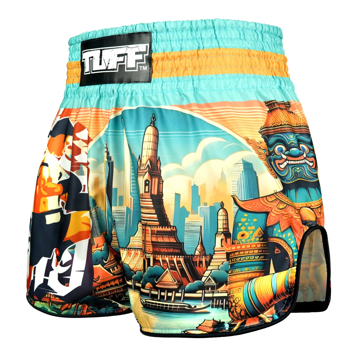 RMS128-TUFF-High-Cut-Retro-Muaythai-Shorts-The-Legacy-of-Thailand-2