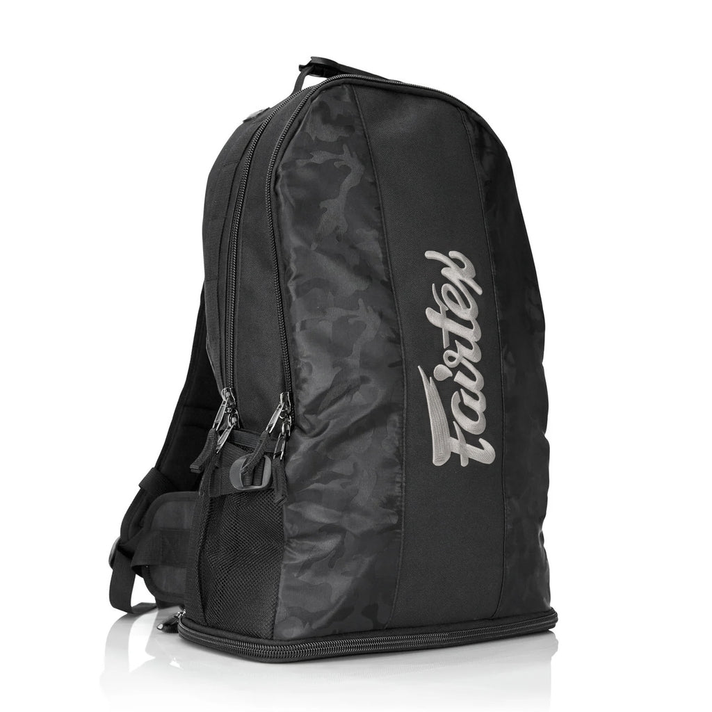 Fairtex BAG4 Rucksack Gym Bag Black-Silver Camo