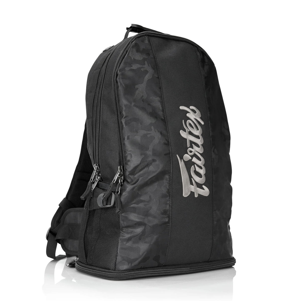 Fairtex BAG4 Rucksack Gym Bag Black-Silver Camo