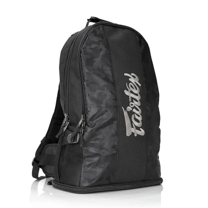 Fairtex BAG4 Rucksack Gym Bag Black-Silver Camo