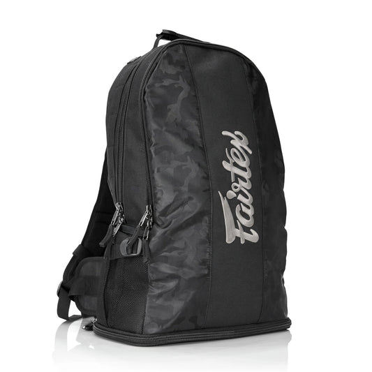 Fairtex BAG4 Rucksack Gym Bag Black-Silver Camo