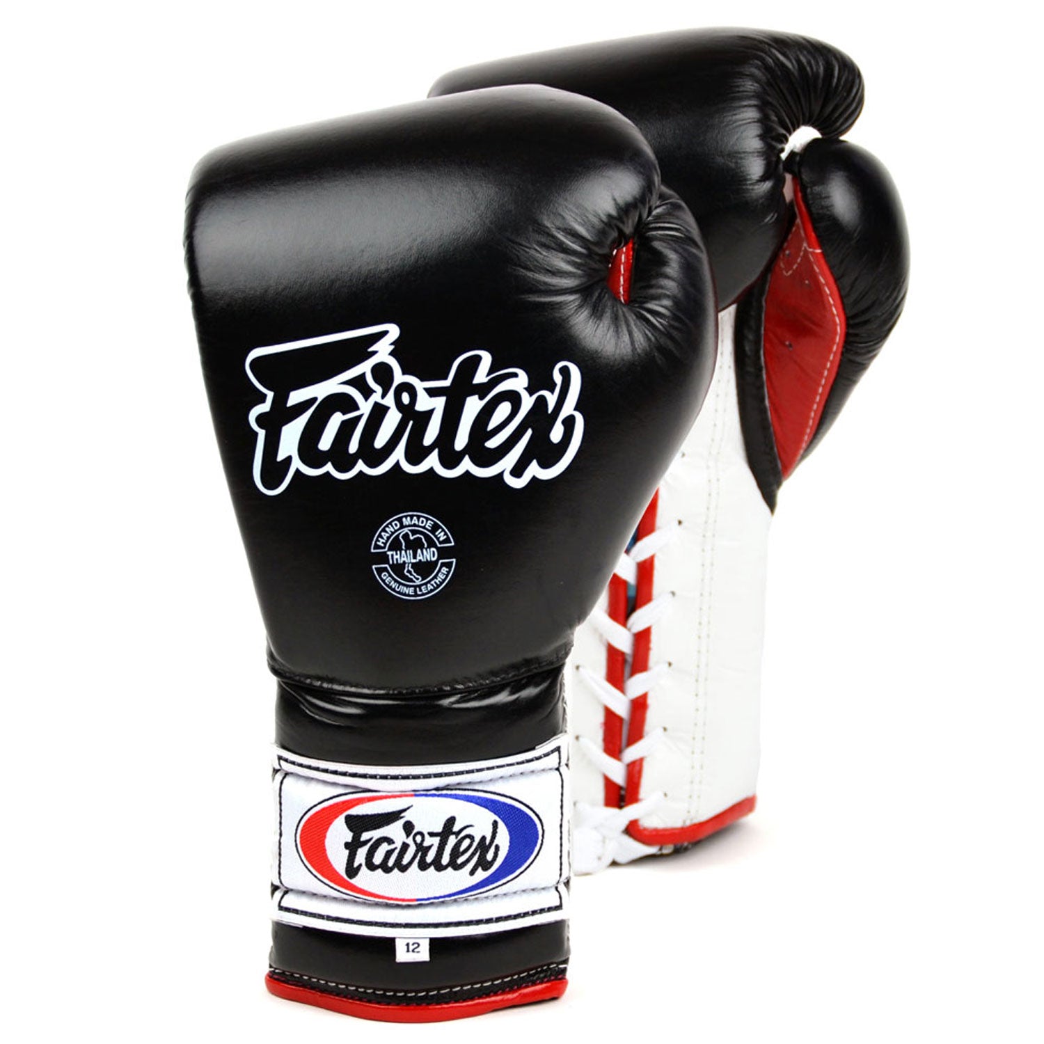 bgl7-fairtex-mexican-lace-up-boxing-gloves-black-White-Red