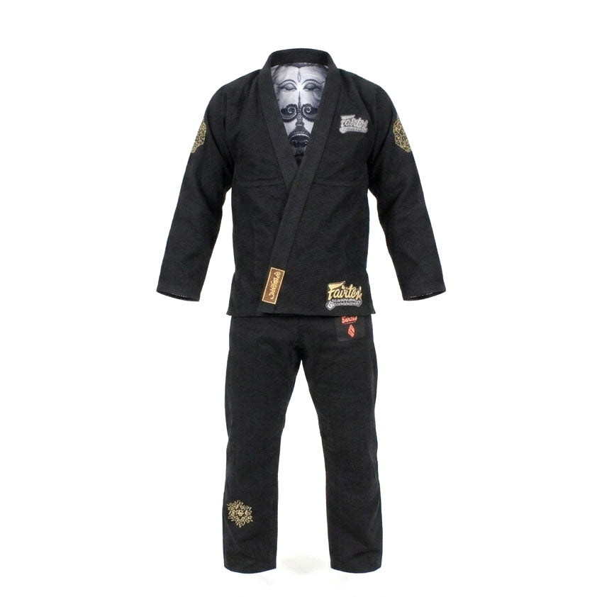 BJJ3 Fairtex Treeburam Premium BJJ Gi Black