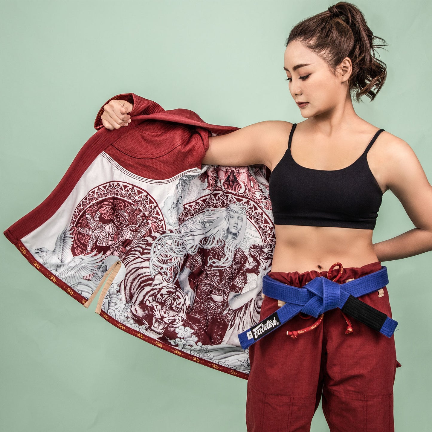 bjj4-fairtex-sida-premium-bjj-gi-maroon-2