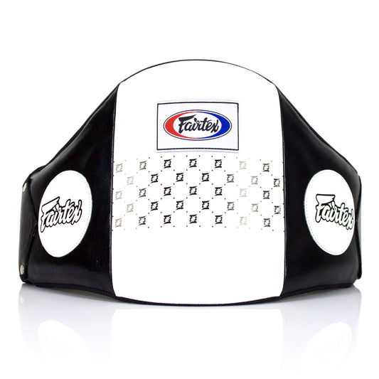 bpv1-fairtex-standard-leather-belly-pad-black-white