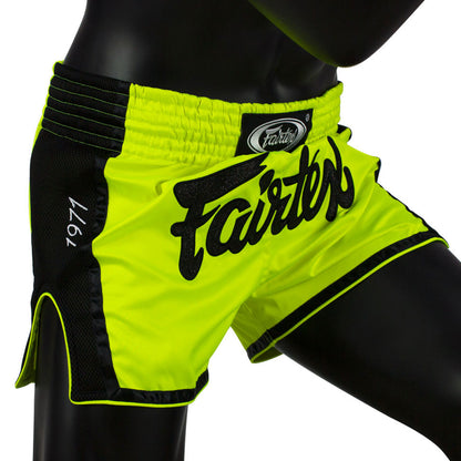 bs1706-fairtex-slim-fit-muaythai-shorts-lime-green-4