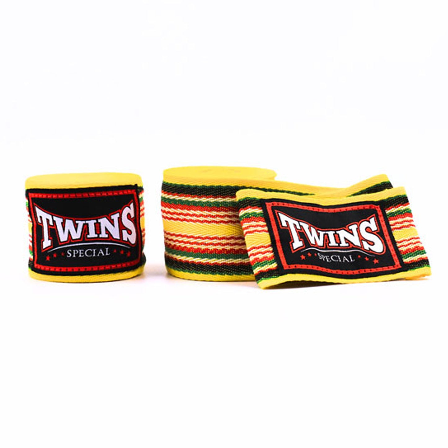 CH2 Twins 5m Cotton Handwraps Yellow Striped