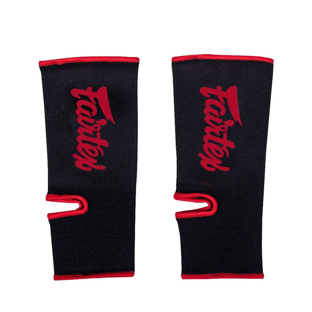 Fairtex AS4 Ankle Supports - Black-Red