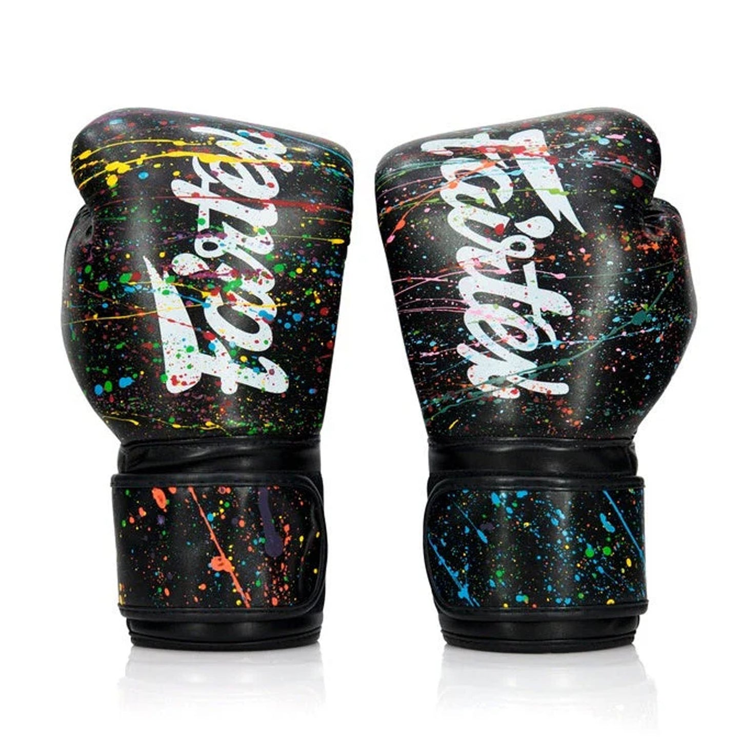 Fairtex BGV14PT Painter Microfibre Boxing Gloves - Black