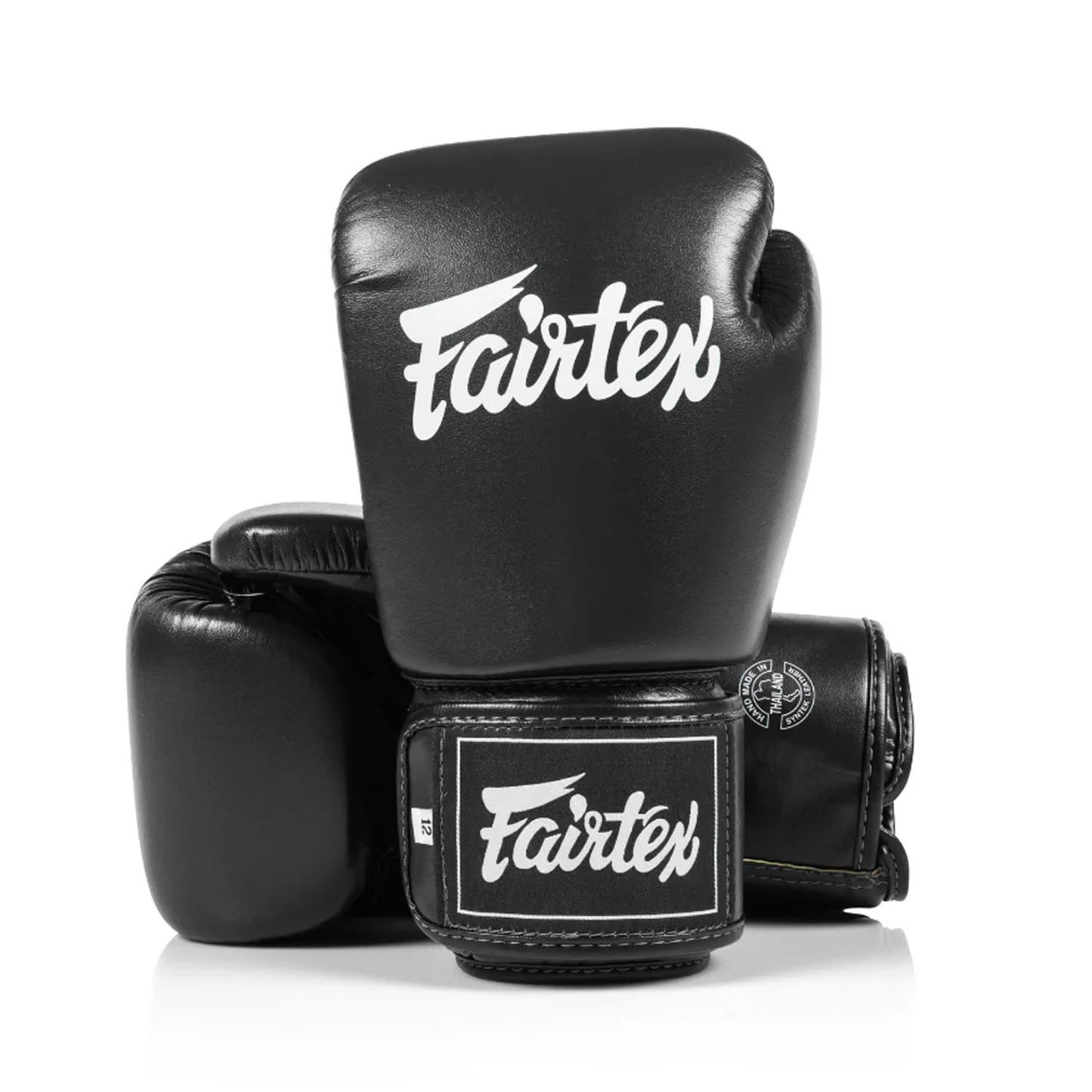 Fairtex BGV1C-PLUS Microfibre Boxing Gloves - Black