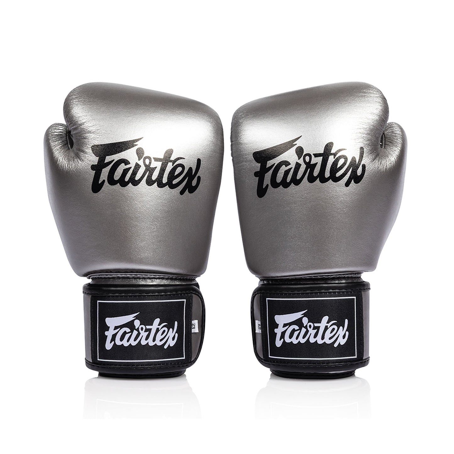 Fairtex BGV1C-PLUS Microfibre Boxing Gloves - Gun Metallic