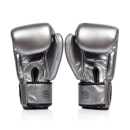 Fairtex BGV1C-PLUS Microfibre Boxing Gloves - Gun Metallic