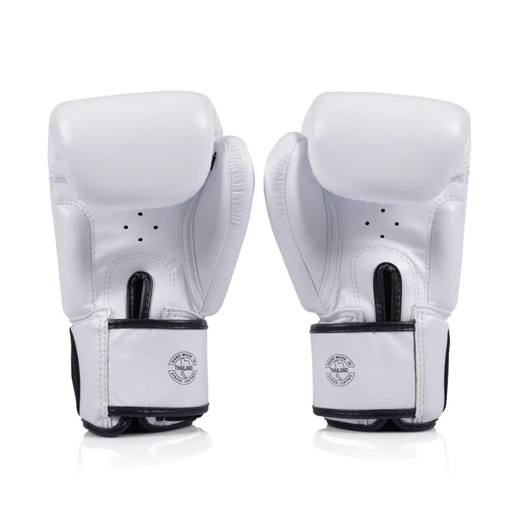 Fairtex BGV1C-PLUS Microfibre Boxing Gloves - White