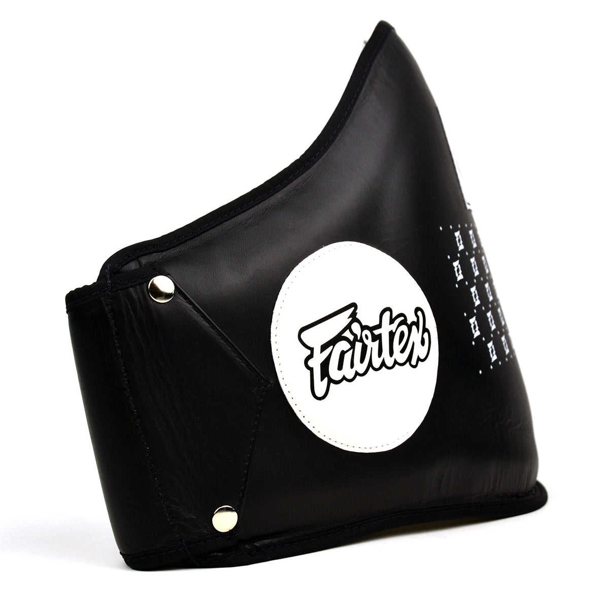 Fairtex BPV1 Standard Leather Belly Pad - Black