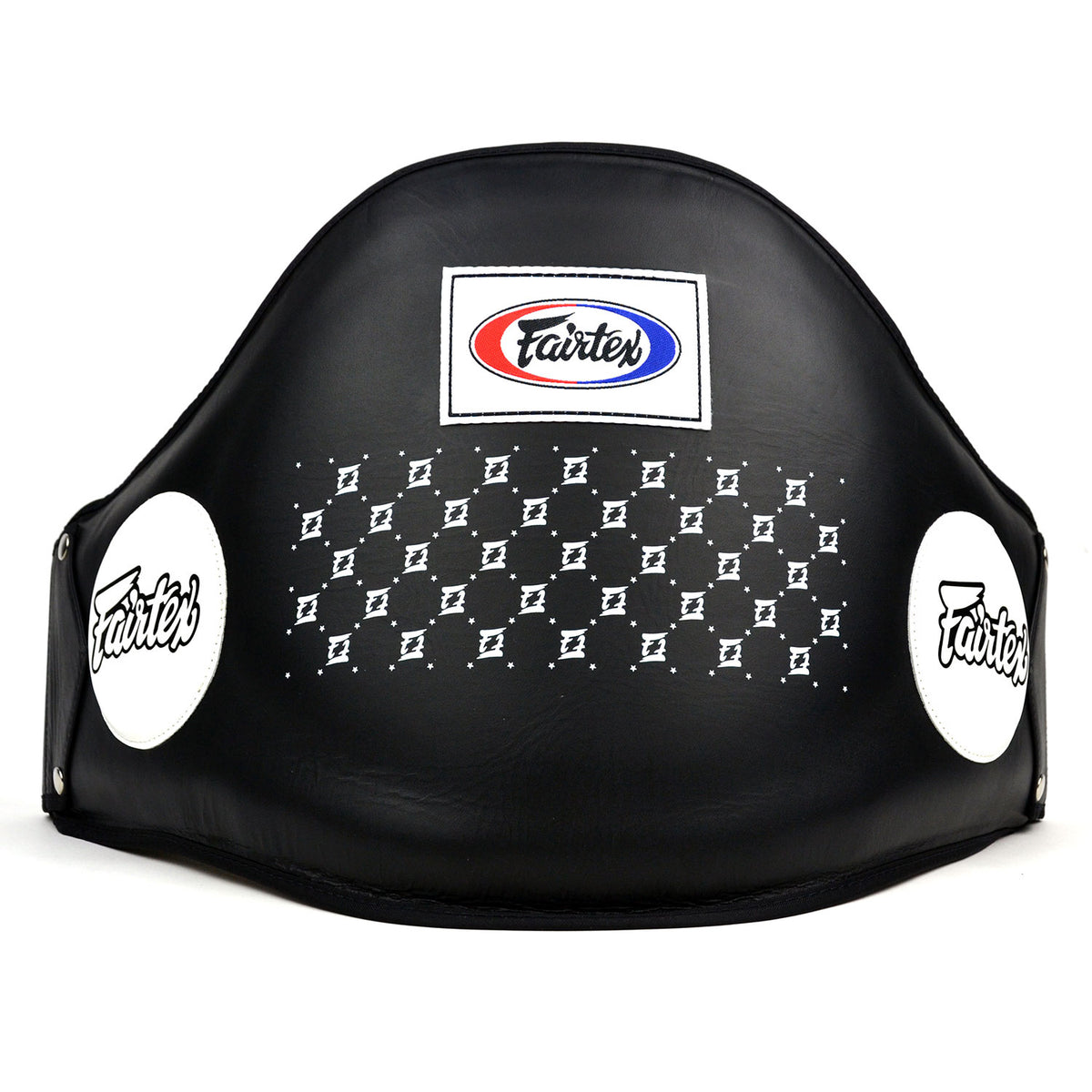 Fairtex BPV1 Standard Leather Belly Pad - Black