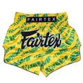 Fairtex BS1959 Muaythai Shorts - Yellow-Green