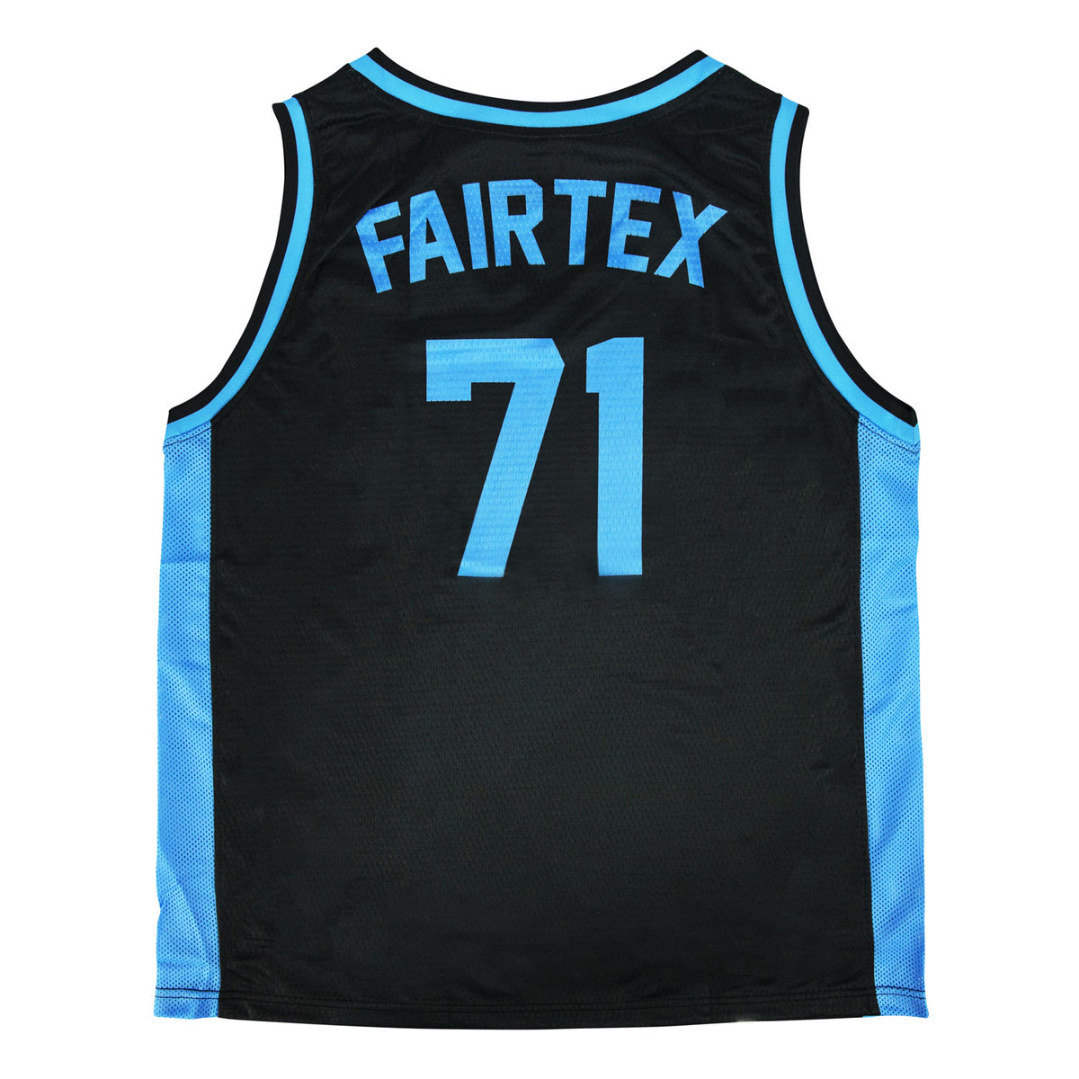 Fairtex JS27 Basketball Jersey - Black-Blue