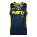 Fairtex JS27 Basketball Jersey - Navy-Yellow