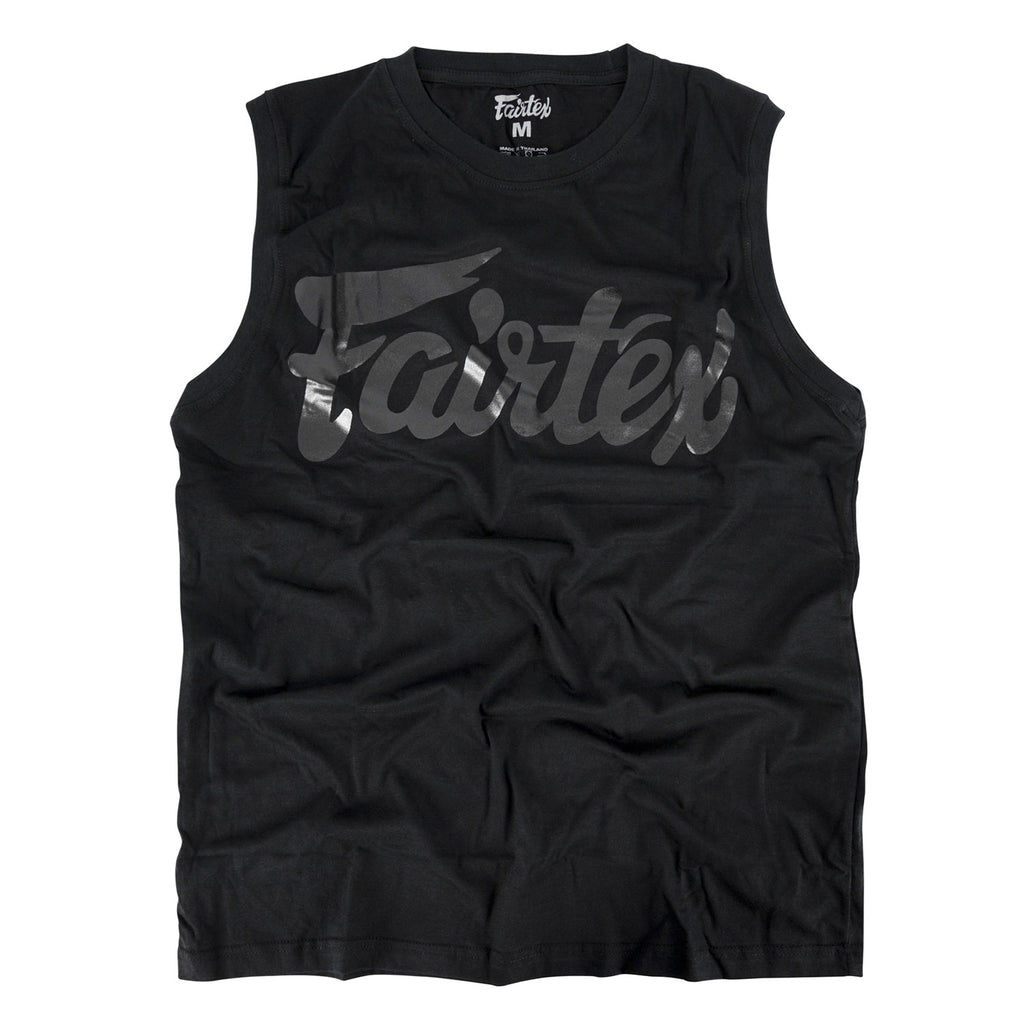 Fairtex MTT34 Tank Top - Black-Black