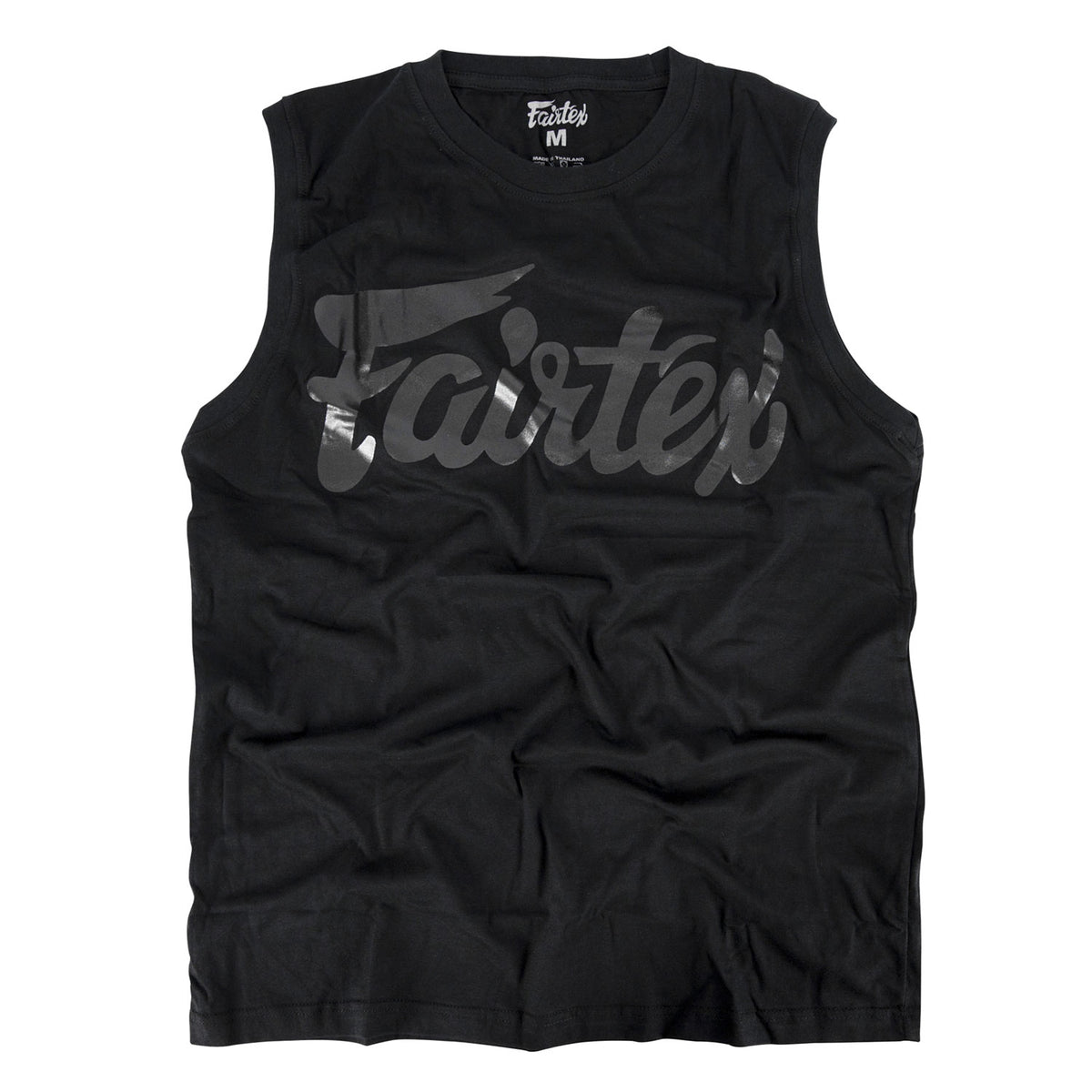 Fairtex MTT34 Tank Top - Black-Black