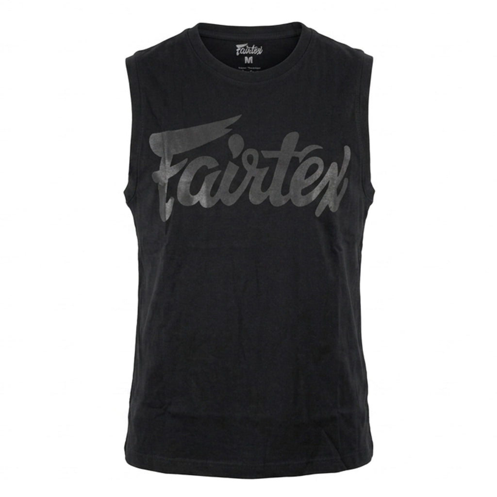 Fairtex MTT34 Tank Top - Black-Black