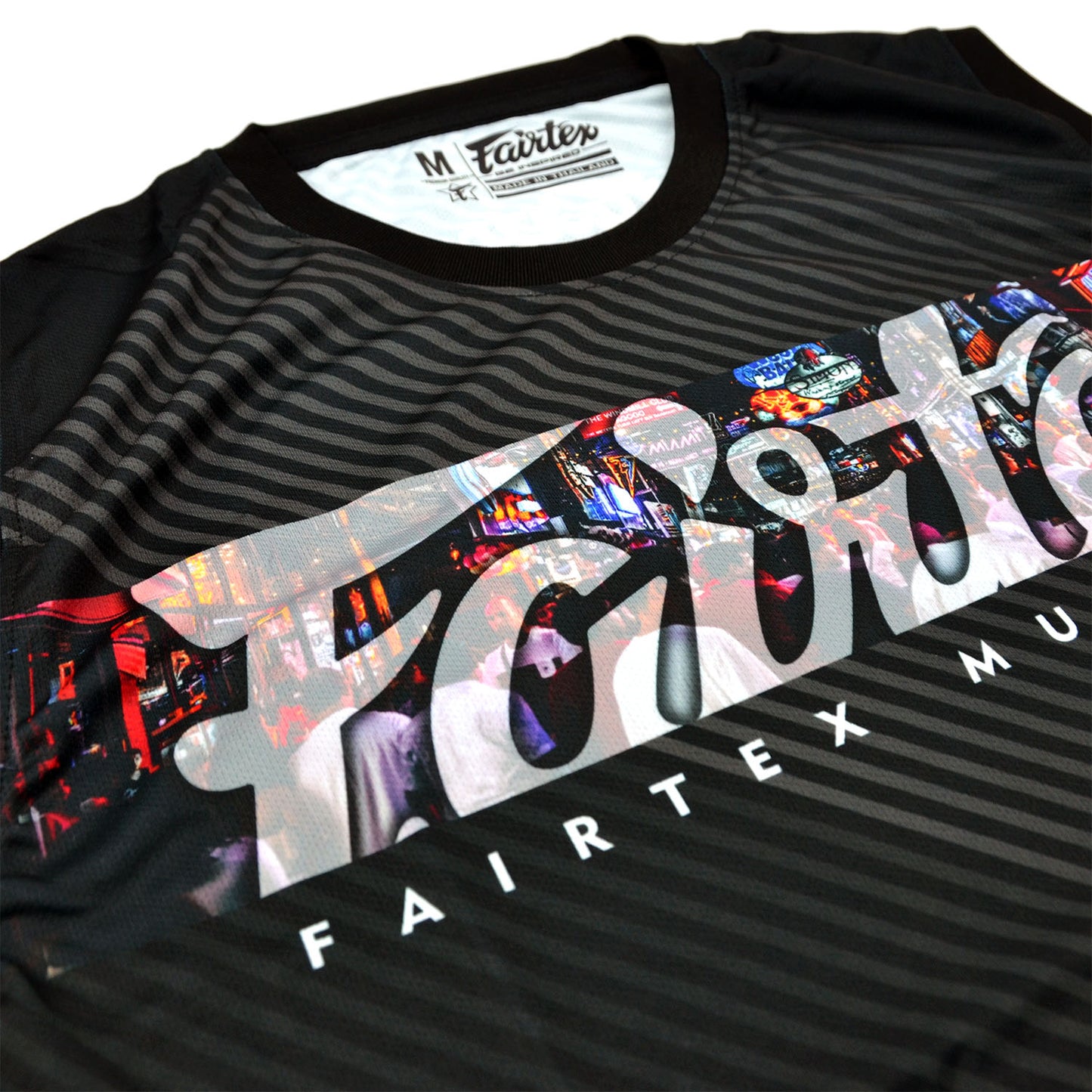 Fairtex MTT40 Tank Top - Pattaya Nightlife - Black
