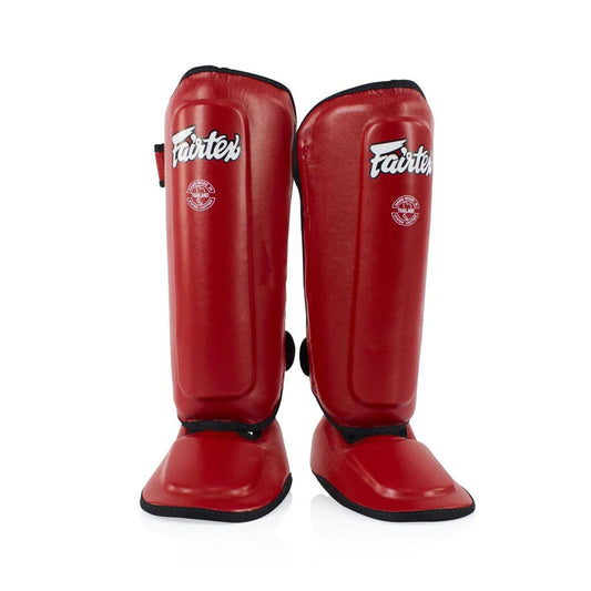 Fairtex SPK9 Kids Shin Pads - Red