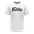Fairtex TS7 Script Logo Cotton T-Shirt - White