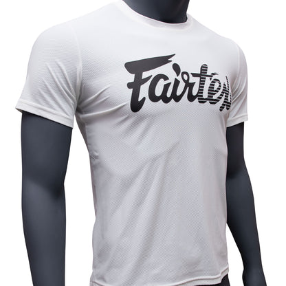 Fairtex TST181 Dri-Fit T-Shirt - White