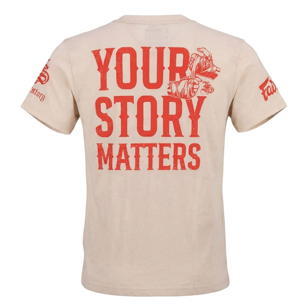 Fairtex x Fight Story T-Shirt - Cream