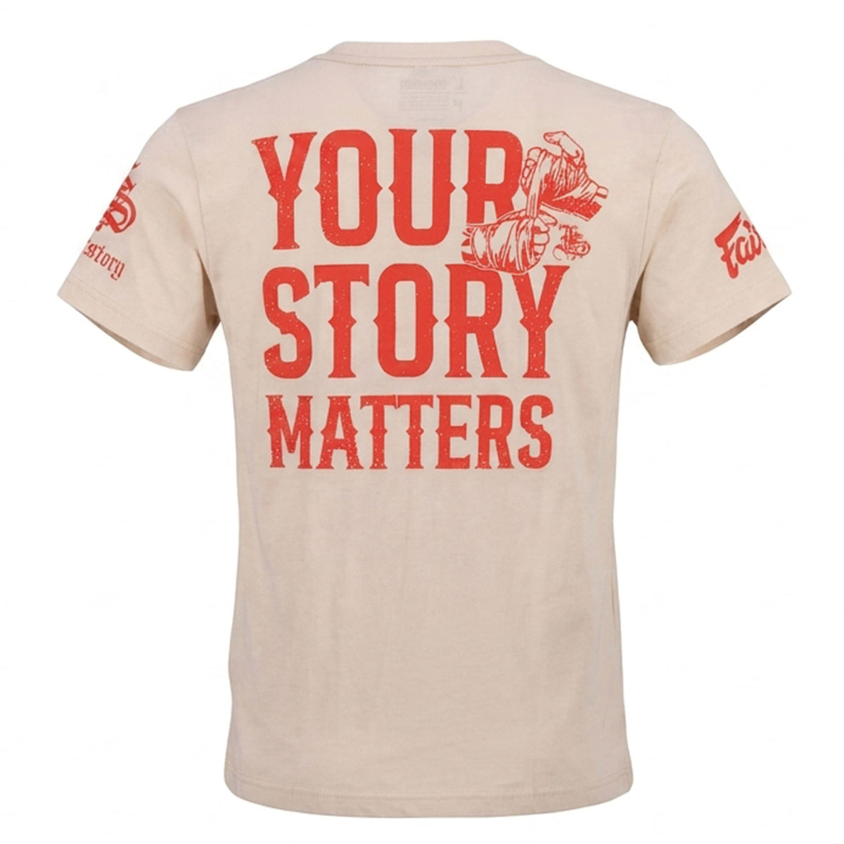 Fairtex x Fight Story T-Shirt - Cream
