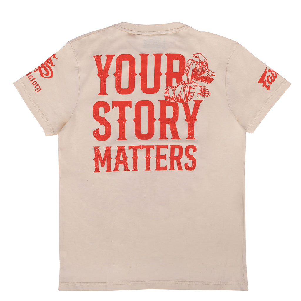 Fairtex x Fight Story T-Shirt - Cream
