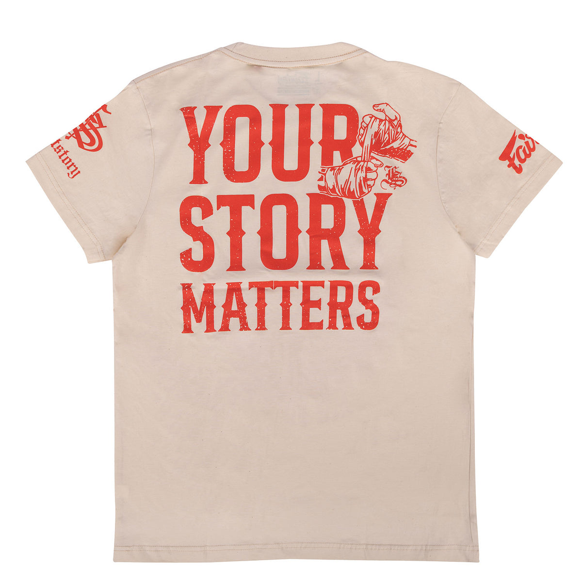Fairtex x Fight Story T-Shirt - Cream