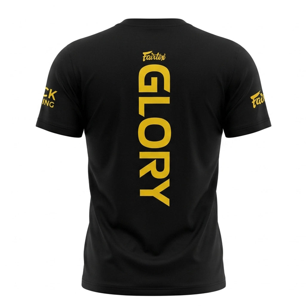 Fairtex x Glory T-shirt 03 - Black-Gold