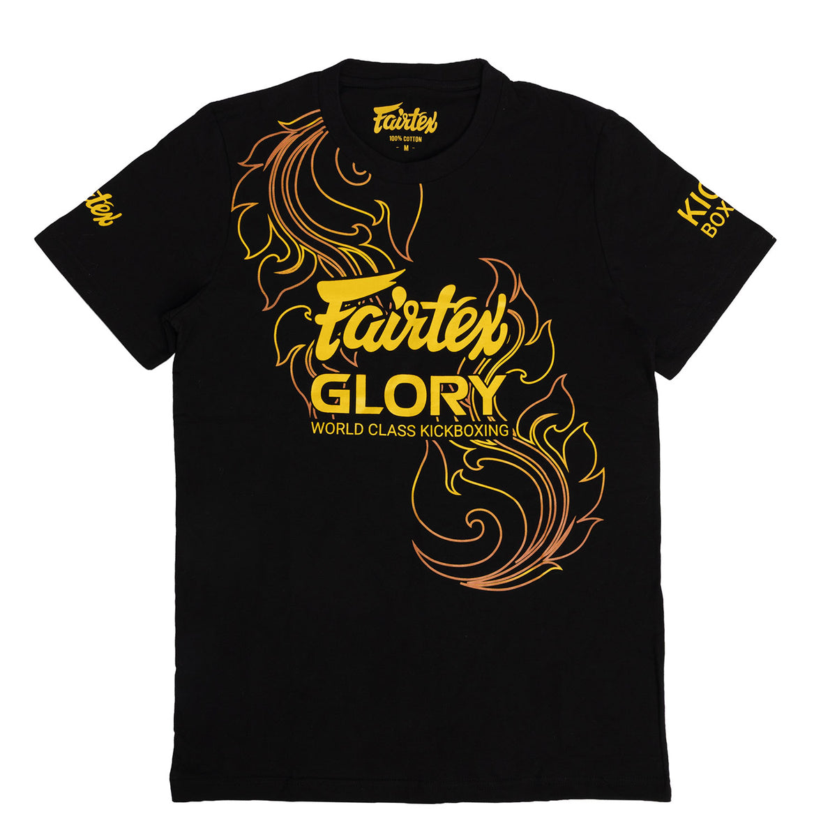 Fairtex x Glory T-shirt 03 - Black-Gold