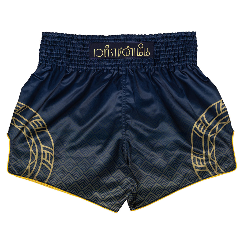 Fairtex x Rajadamnern Muay Thai Shorts - BS-RAJ01 - Navy