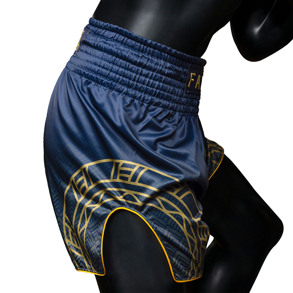 Fairtex x Rajadamnern Muay Thai Shorts - BS-RAJ01 - Navy