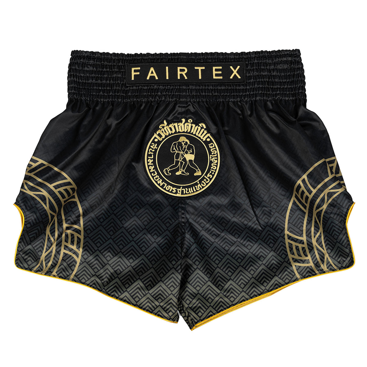 Fairtex x Rajadamnern Muay Thai Shorts - BS-RAJ02 - Black