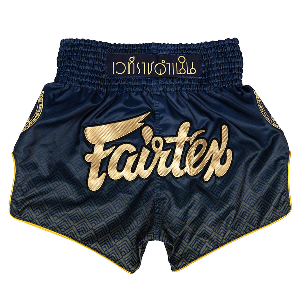 Fairtex x Rajadamnern Muay Thai Shorts - BS-RAJ03 - Navy