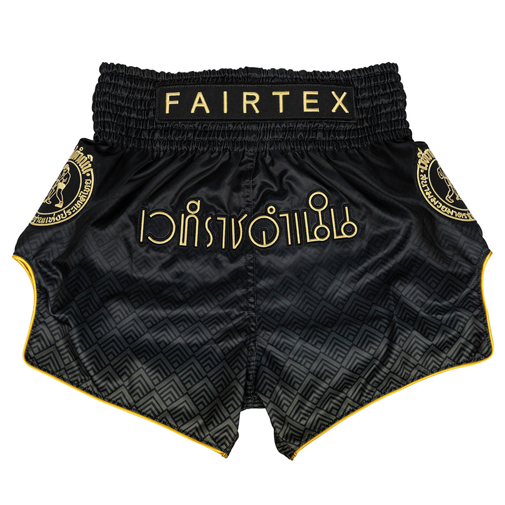Fairtex x Rajadamnern Muay Thai Shorts - BS-RAJ04 - Black