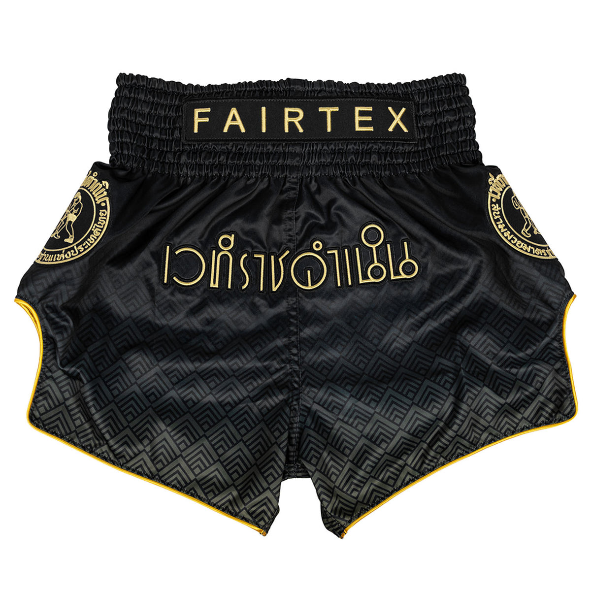 Fairtex x Rajadamnern Muay Thai Shorts - BS-RAJ04 - Black