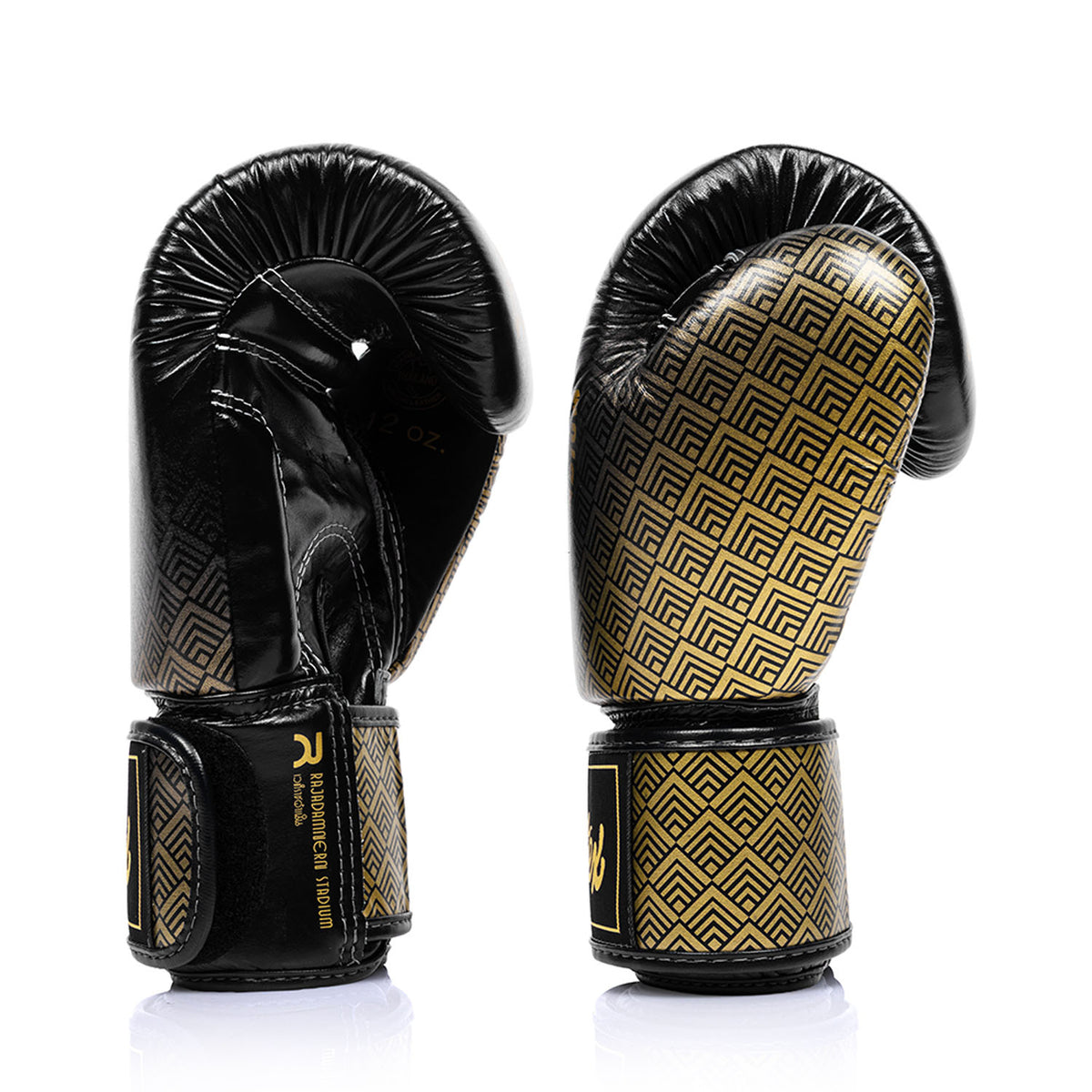 Fairtex X Rajadamnern Premium Boxing Gloves - Black