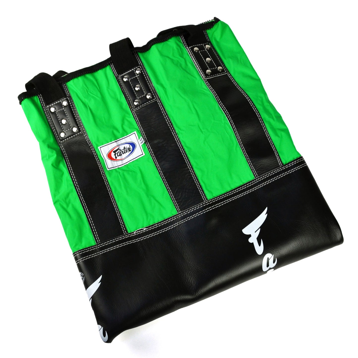 hb3-fairtex-extra-large-leather-heavy-bag-black-green-un-filled