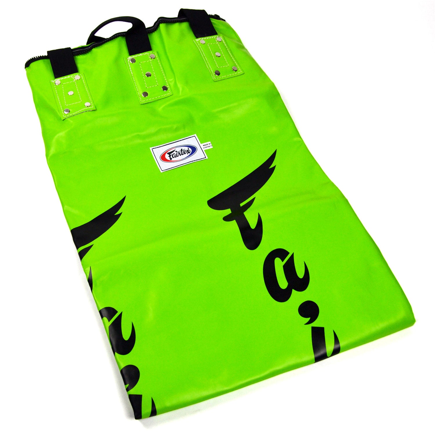 hb6-fairtex-6ft-muaythai-banana-bag-lime-green-un-filled