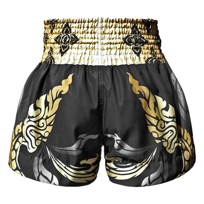 ms631-tuff-muay-thai-shorts-thai-king-of-naga-black-4