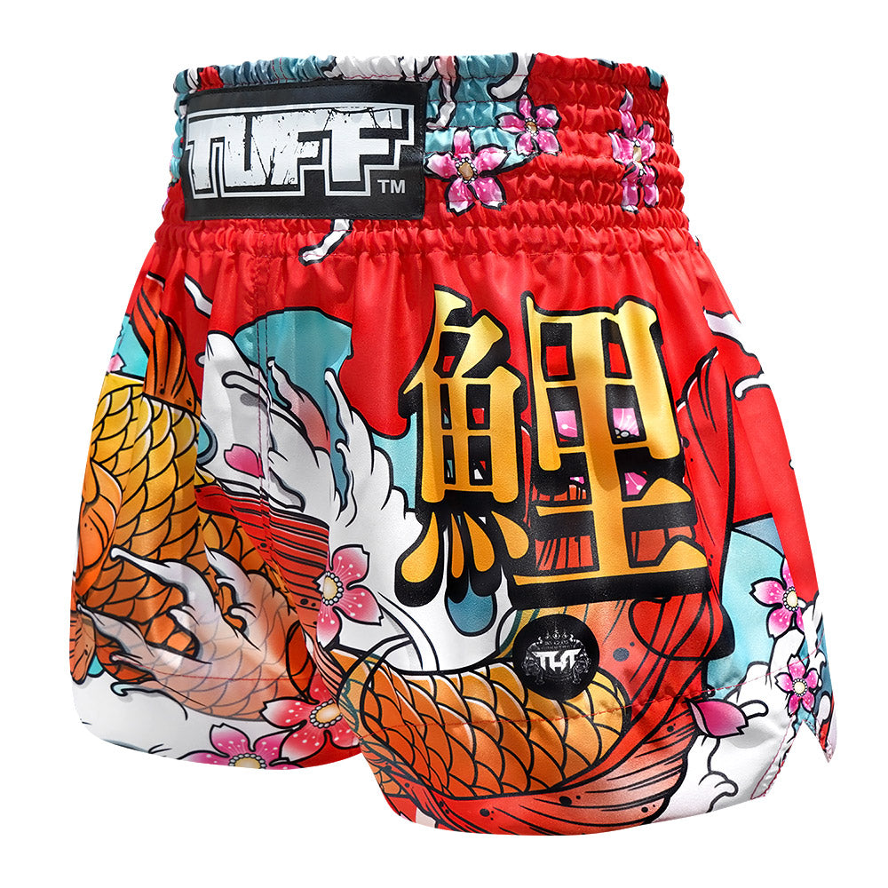 ms637-tuff-muay-thai-shorts-red-japanese-koi-fish-2