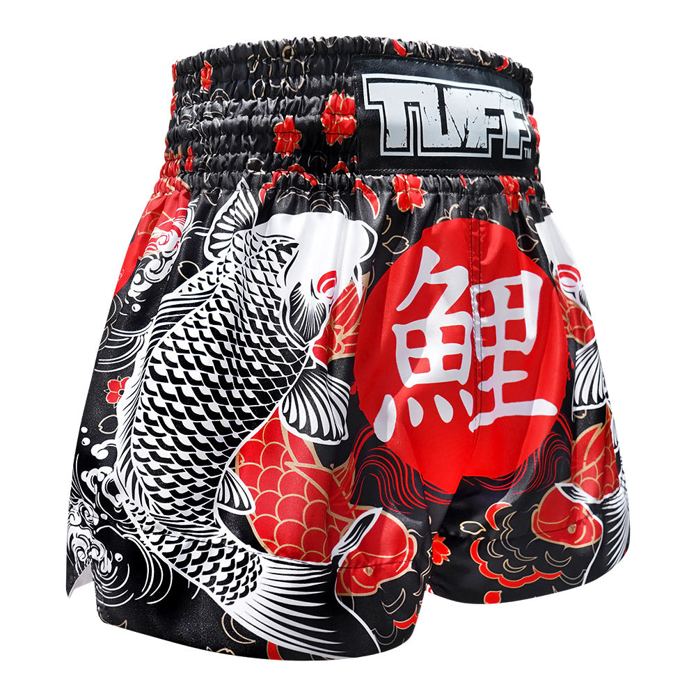 ms638-tuff-muay-thai-shorts-black-japanese-koi-fish-4